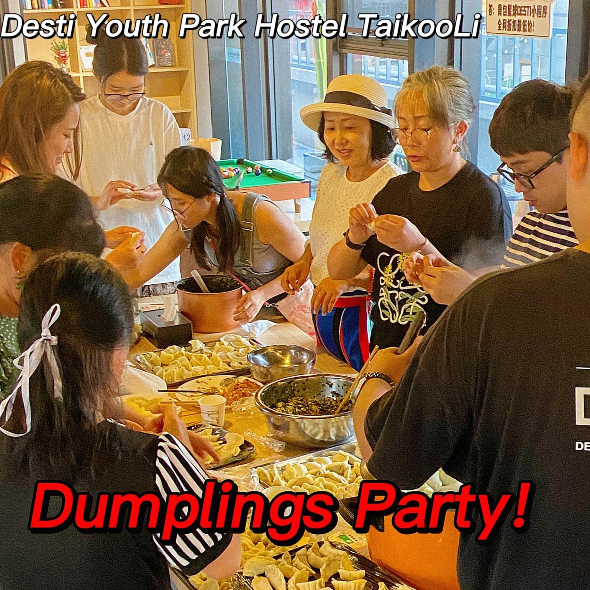 Chengdu Desti Youth Park Hostel Taikooli Luaran gambar